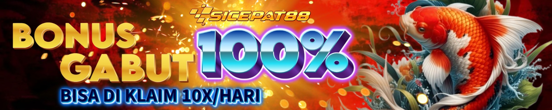 Bonus gabut 100%
